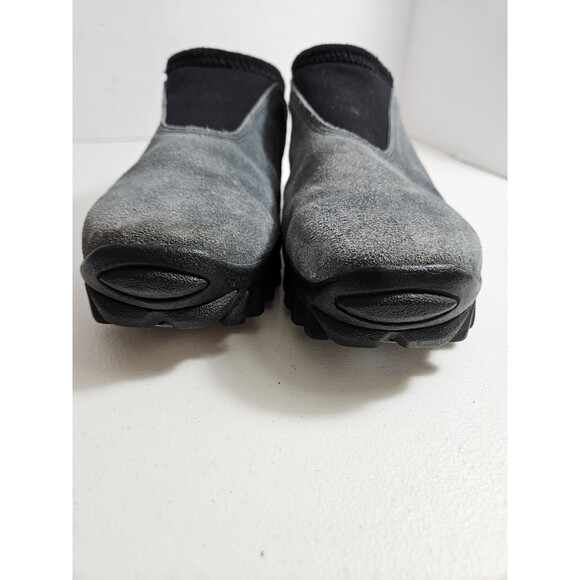 Salomon Women\'s US 8.5 Gray/Black Suede Slip-On Casual Shoes Rubber Sole Vintage main image 6